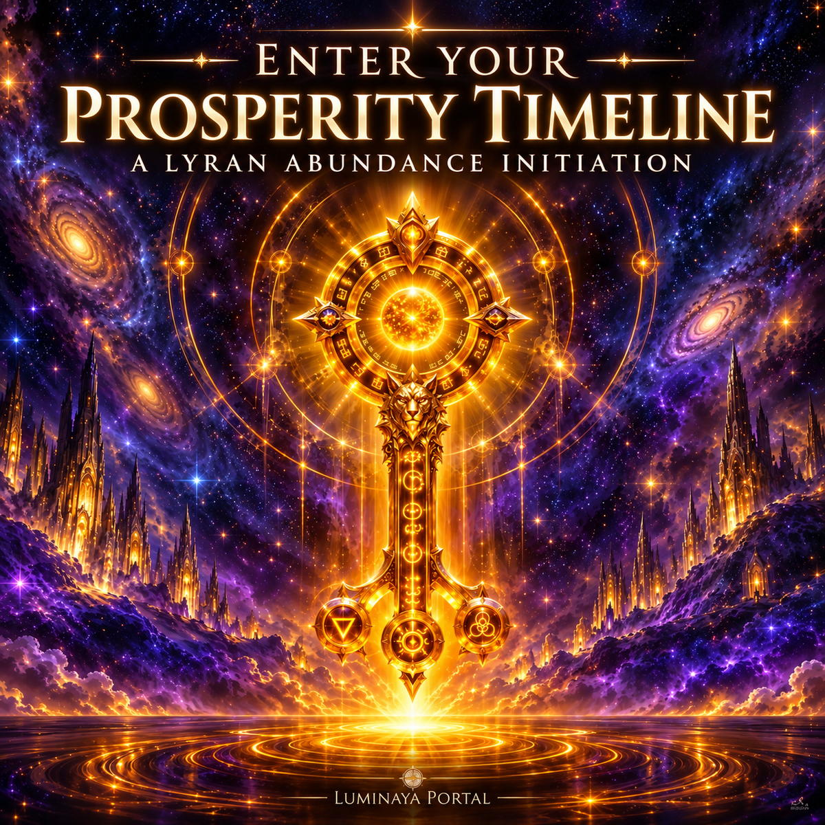 Enter Your Prosperity Timeline | A Lyran Abundance Initiation